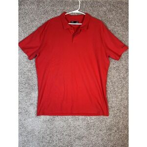 Oakley Men's Hydrolix Regular Fit Polo Shirt Size XXL Red Short Sleeves Golf